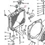 Water Tank Radiator 20N-03-11101 20N-031-1102 20N-03-11111 for Komatsu PC10-1 Excavator with 2D94 Engine