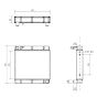 Water Tank Radiator 30920200 for JCB Excavator TLT 30G TLT 25G TLT 20G