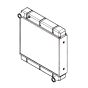 Water Tank Radiator 30920200 for JCB Excavator TLT 30G TLT 25G TLT 20G