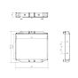 Water Tank Radiator 30/926052 for JCB Excavator 930-4T2 940-2T2 940-4T2 RTFL926-2T2 RTFL926-4T2 RTFL930-2T2 RTFL930-4T2 RTFL940-2T2 RTFL940-4T2