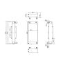Water Tank Radiator 30927125 for JCB Excavator 520-40