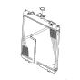 Water Tank Radiator 32781-16010 for Kubota L39