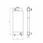 Water Tank Radiator 361-7843 for Caterpillar Excavator Cat 305D CR 305.5D Engine S4Q2T
