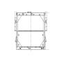 Water Tank Radiator 426-03-21781 for Komatsu Wheel Loader WD600-3 WA600-3D