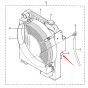 Water Tank Radiator 4352393 for Hitachi EX22-2 Excavator