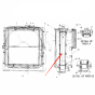 Water Tank Radiator 4I-7376 for Caterpillar Excavator Cat 311 312