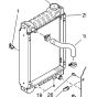 Water Tank Radiator 6677382 for Bobcat 319 320 321 323 324 E14 E16 Excavator