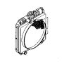 Water Tank Radiator 68651-42300 for Kubota KX101 KX151 Excavator