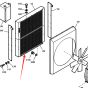 Water Tank Radiator 73179803 1484548 for New Holland EC600 EC450 Excavator
