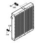 Water Tank Radiator 73187791 1487325 for New Holland EC350 Excavator