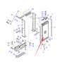 Water Tank Radiator ASS'Y 207-03-41111 for Komatsu Excavator PC360LC-10 PC360NLC-10 PC390LC-10 PC390LL-10