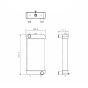Water Tank Radiator ASS'Y 4668185 for Hitachi Excavator ZX70-3 ZX75UR-3 ZX75US-3 ZX85US-3 ZX85USB-3