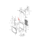 Water Tank Radiator ASS'Y 4681353 for John Deere Excavator 50D (S.N. 275000- )