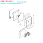 Water Tank Radiator Core 11N3-40021 11N340021 11N3-42010 11N342010 for Hyundai Excavator R110-7