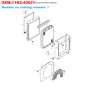 Water Tank Radiator Core 11N3-40021 11N340021 11N3-42010 11N342010 for Hyundai Excavator R110-7