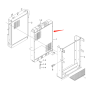 Water Tank Radiator Core 11N3-41100 11N341100 for Hyundai Excavator R110-7A