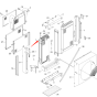 Water Tank Radiator Core 11Q4-44021 11Q444021 for Hyundai Excavator R140LC-9 R140LC-9S R140W-9S R160LC-9 R160LC-9S
