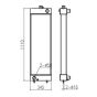 Water Tank Radiator Core ASS'Y 20Y-03-41651 20Y0341651 for Komatsu Excavator PC200-8 PC200LC-8 PC210-8K PC210LC-8K PC210NLC-8K PC230NHD-8K 