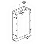 Water Tank Radiator Core ASS'Y VOE17236565 VOE14693707 for Volvo Excavator EC80D