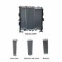 Water Tank Radiator Core Assy 206-03-21111 2060321111 for Komatsu Excavator PC240-8K