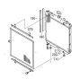 Water Tank Radiator T1170-16012 for Kubota L5030GST L5030HST(C)