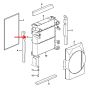 Water Tank Radiator VOE15192364 for Volvo ECR145D Excavator