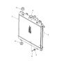 Water Tank Radiator VOE17265958 for Volvo EC27D ECR25D Excavator