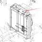Water Tank Radiator YF05P00012F2 for Kobelco 230SR-3 260SR-3 Excavator