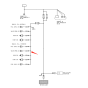 Wiring Harness 3113486 for Hitachi Excavator EX5500-6 EX5600-6BH EX5600-6LD