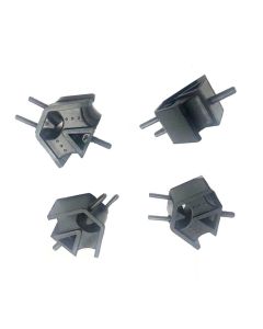 4 pcs Engine Rubber Mounting 4340327 for Hitachi EX22-2 EX25-2 EX30-2 EX35-2 Excavator
