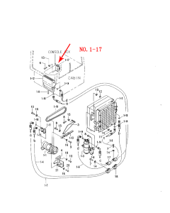 AC Contorler Switch11M5-00931 for Hyundai Excavator R500W R55-3 R55W-3