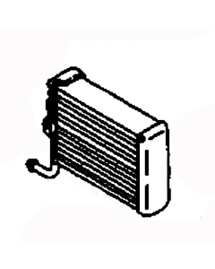 A/C Core Heater 099-3524 0993524 for Caterpillar Excavator CAT E110B E120B E140 E200B E240C E300B E70B EL240B