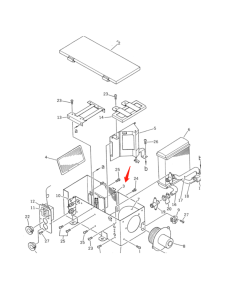 A/C Expansion Valve 205-978-6320 for Komatsu PC60-5 PC75UU-1 PC80-1 PF5-1 PF5LC-1 PW100-1 PW100-3 D155A-1 HD205-3 HD325-5 HD465-3