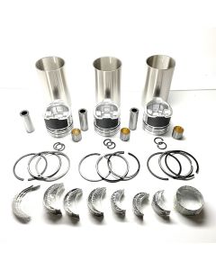Engine Cylinder Set Four Matching for Caterpillar CAT Excavator 302.5C with Mitsubishi S3L2