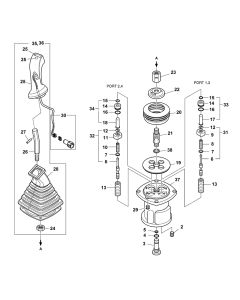 RH Joystick Valve 7276043 7006768 for Bobcat Excavator E60