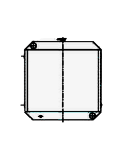 Water Tank Radiator ASS'Y 923/03300 92303300 for JCB Excavator 415 425 .425 Dozer .420 Dozer .410 Dozer 420 410 412 .415 Dozer 430 