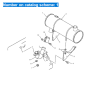 Muffler Silencer 190-5781 1905781 for Caterpillar Excavator CAT 305.5 306 308D 308C CR Mitsubishi Engine 4M40