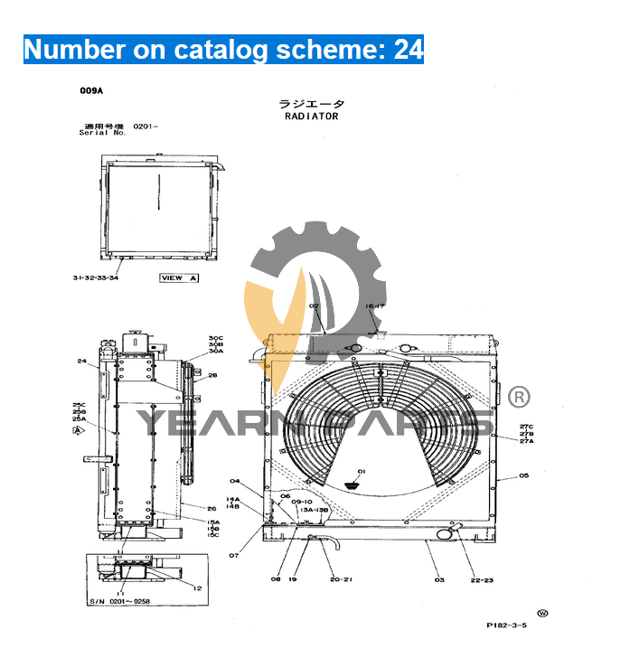 hydraulic-oil-cooler-4214359-for-hitachi-excavator-ex1800