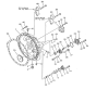 Hydraulic Pump 175-13-23500 175-13-23500 138-13-13530 for Komatsu Bulldozer D65A-6 D65A-8 D65S-6 D65S-8