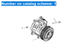 Air Conditioning Compressor RE326205 for John Deere Tactor 9560RT 9560R 9510RT 9510R 9460RT 9460R 9410R 