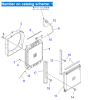 Water Tank Radiator Core ASS'Y 21W-03-31110 21W0331110 for Komatsu Excavator PC75UD-3 PC75UU-3