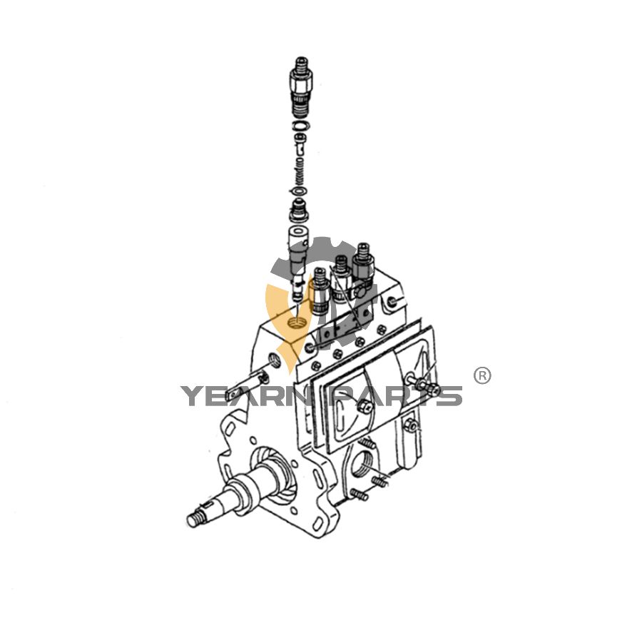 Fuel Injection Pump VI8973116280 for Kobelco Excavator 70SR-1E 70SR-1ES 80MSR-1E 80MSR-1ES SK80CS-1E