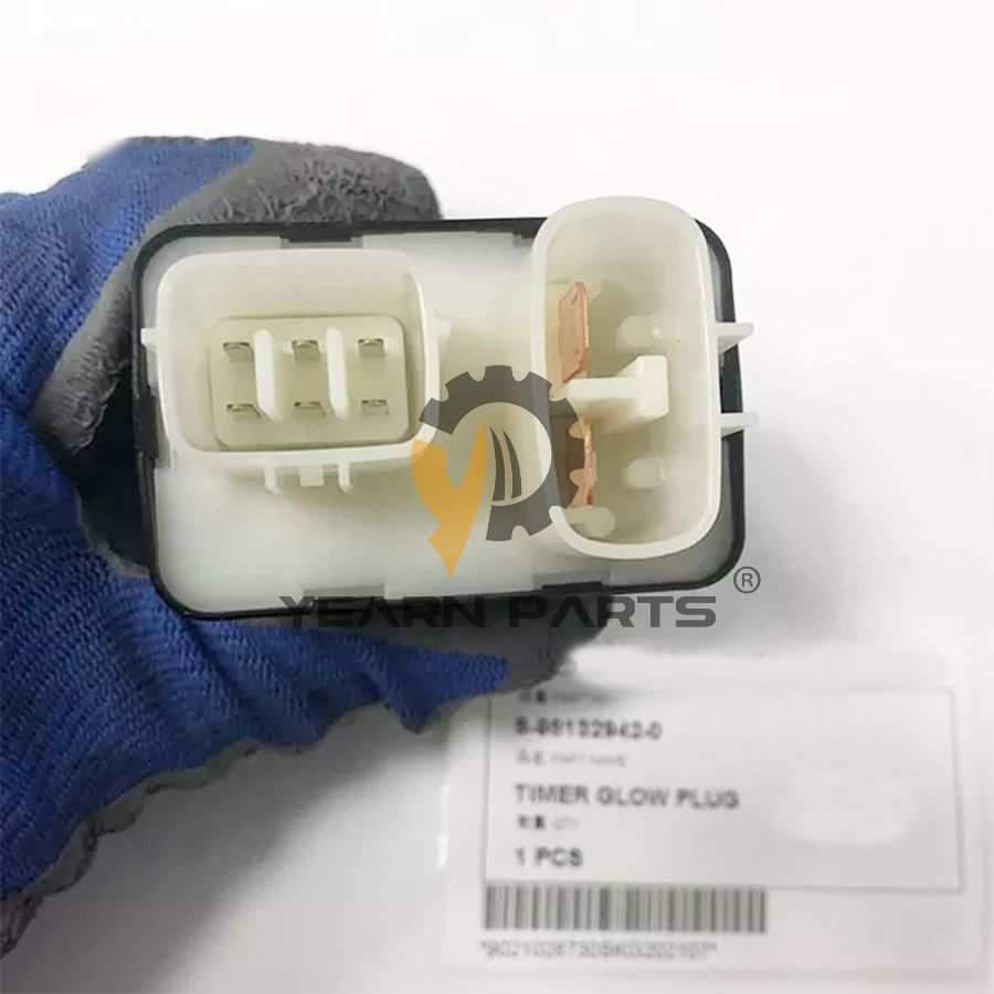 Temporizzatore candelette 8-98132942-0 8981329420 per escavatore Hitachi  ZX70-3 ZX75UR-3 ZX80LCK-3 ZX85US-3 ZX85USB-3M