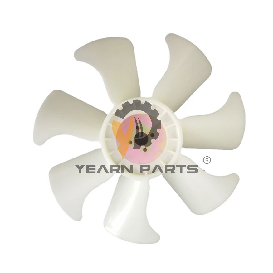 Fan Cooling Blade VV17134044740 for Kobelco Excavator 30SR 30SR-3 30SR-5 35SR 35SR-5 50SR 50SR-5 SD40SR SK25SR SK40SR SK45SR-2