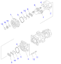 Gear Pump Ass'y 705-56-26090 for Komatsu Wheel Loader WA200-6 WA200PZ-6