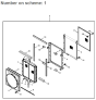 Water Tank Radiator Core ASS'Y 4466040 for John Deere 470GLC